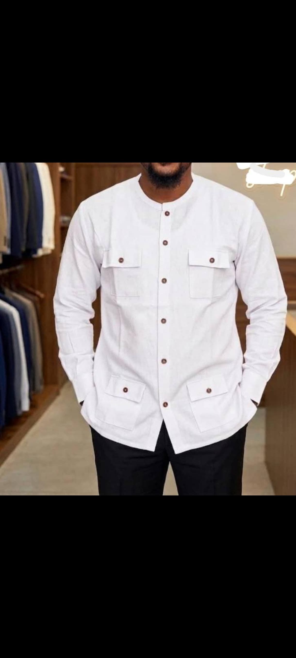 Chemise longues manches