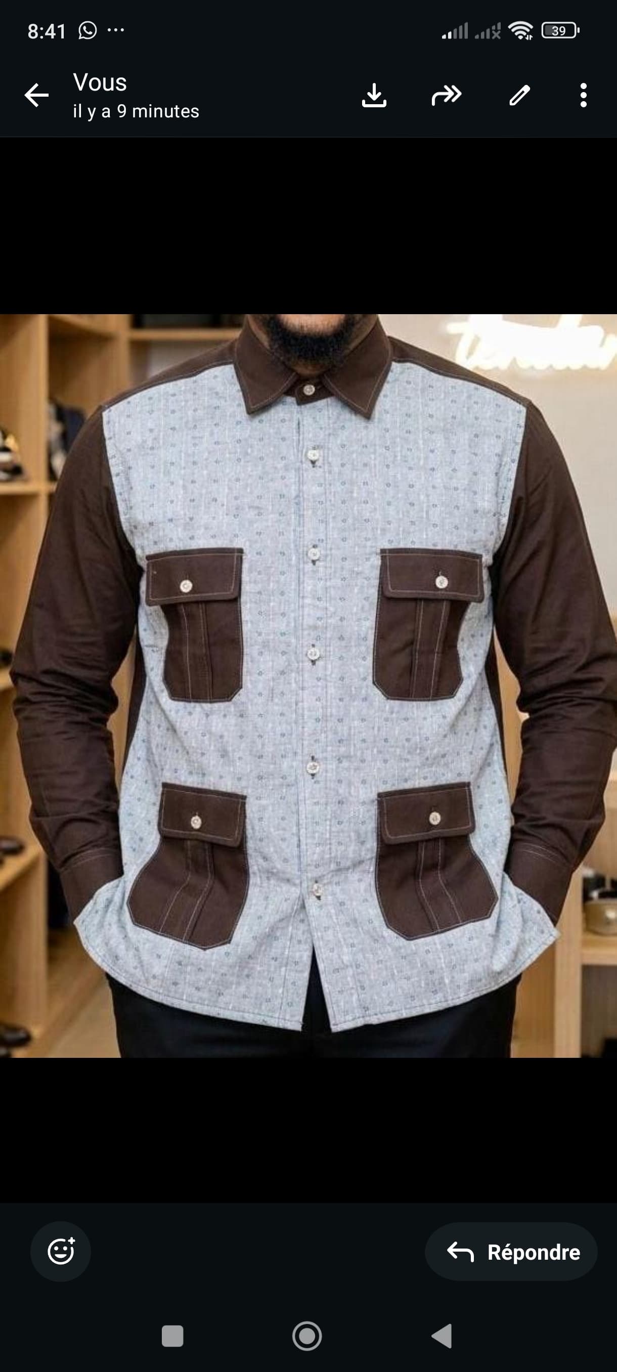 Chemises longues manches 